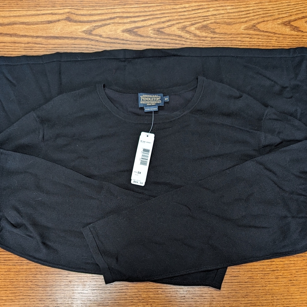 Pendleton Long-Sleeve Silk Blend Sweater